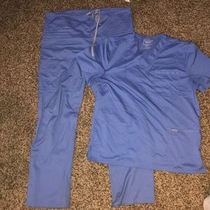 Blue Scrub set